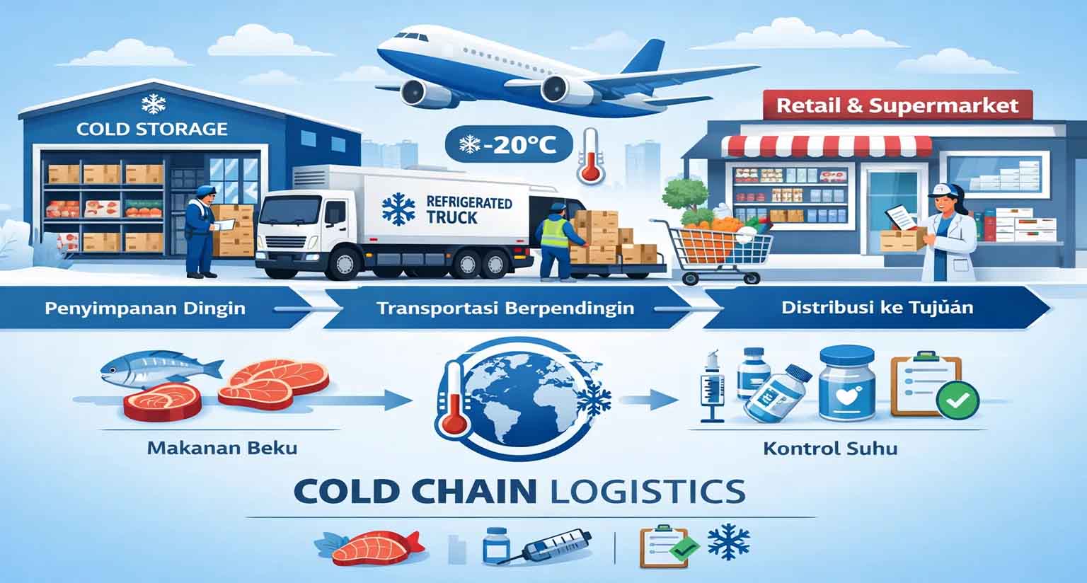 Jangan Sampai Rugi Miliaran! Ini Pentingnya Cold Chain Monitoring untuk Menjaga Kualitas Produk Selama Distribusi